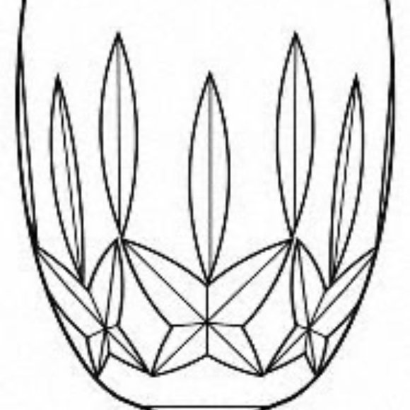 Waterford Kildare 6.5" Crystal Claret Wine Glasses, Set of 2, Vintage - Picture 4 of 4